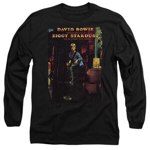 David Bowie Unisex Adult Ziggy Stardust Album T-Shirt / Black
